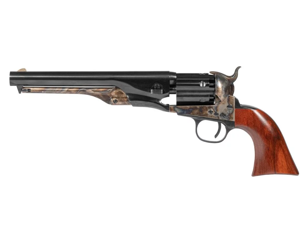 Zdjęcie produktu Rewolwer czarnoprochowy Uberti Navy Fluted .36 7,5" 1861 (0051)