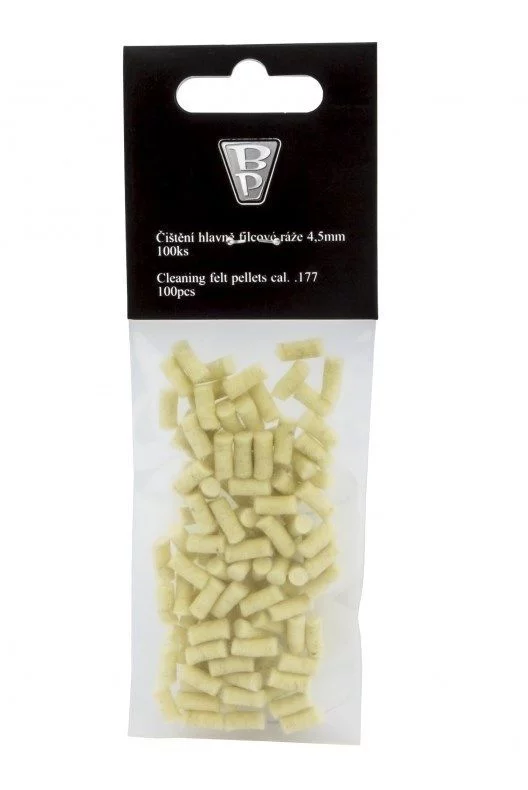 Zdjęcie produktu Przecieraki filcowe op.100szt kal. 4,5 mm (065-155)