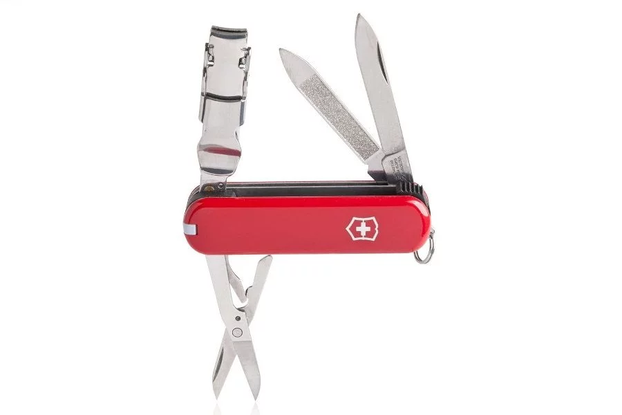 Zdjęcie produktu Scyzoryk Victorinox NailClip, 8 funkcji, dł.65mm, czerwony (0.6463)