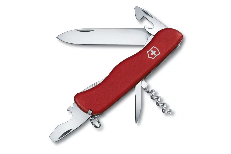 Zdjęcie produktu Scyzoryk Victorinox Picknicker, 11 funkcji, dł.111mm, czerwony (0.8353)