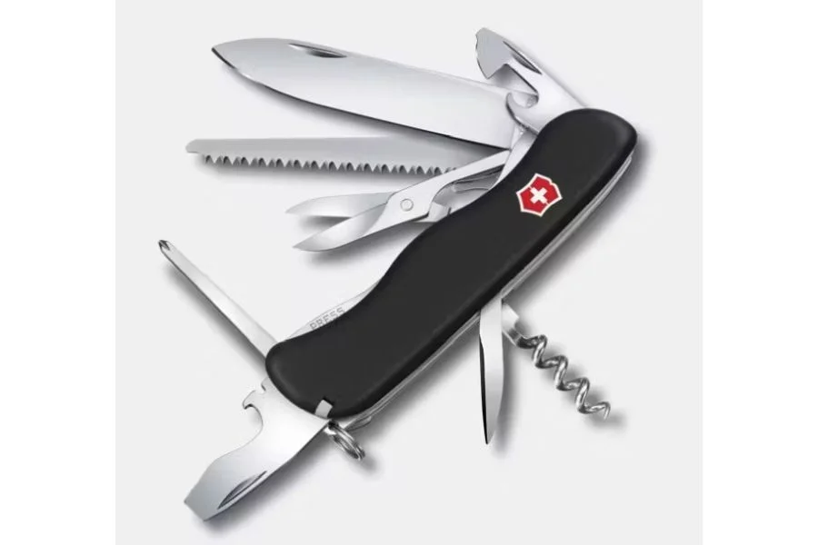 Zdjęcie produktu Scyzoryk Victorinox Outrider, 14 funkcji, dł.111mm, czarny (0.8513.3)
