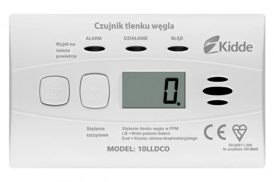 Zdjęcie produktu Czujnik czadu, tlenku węgla z wyświetlaczem K10LLDCO
