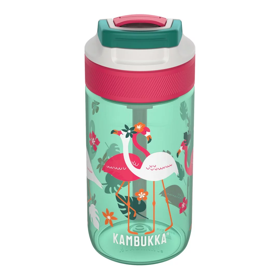 Zdjęcie produktu Kambukka butelka na wodę dla dziecka Lagoon 400ml Pink Flamingo