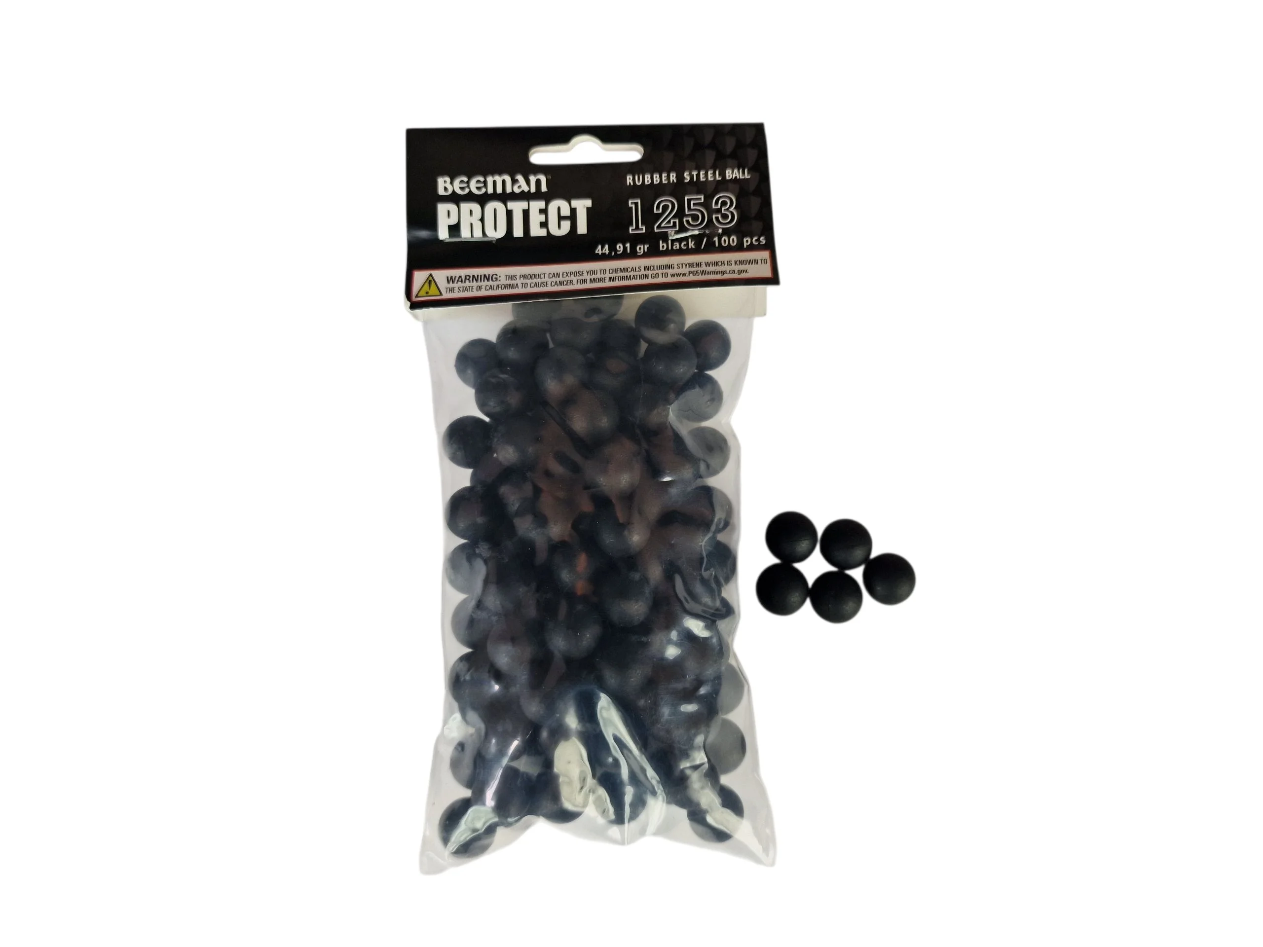 Kule gumowe ciężkie BEEMAN kal.50 (12,7 mm) 44,91 gr. 100 sztuk