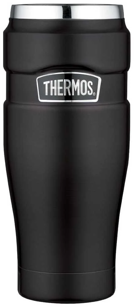 Termokubek wodoszczelny 470 ml THERMOS - czarny mat