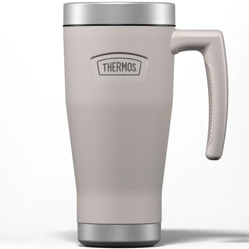 Zdjęcie produktu Termokubek wodoszczelny z uchwytem 470 ml THERMOS - Sandstone