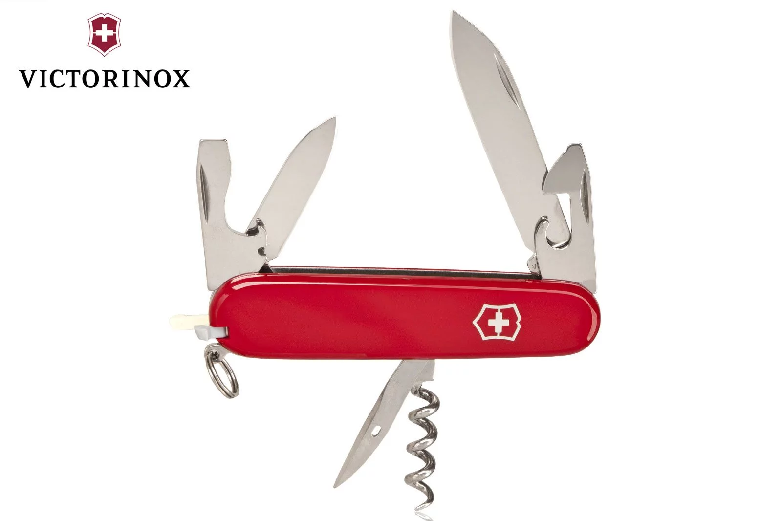 Zdjęcie produktu Scyzoryk Victorinox Spartan, 12 funkcji, dł.91mm, czerwony (1.3603)