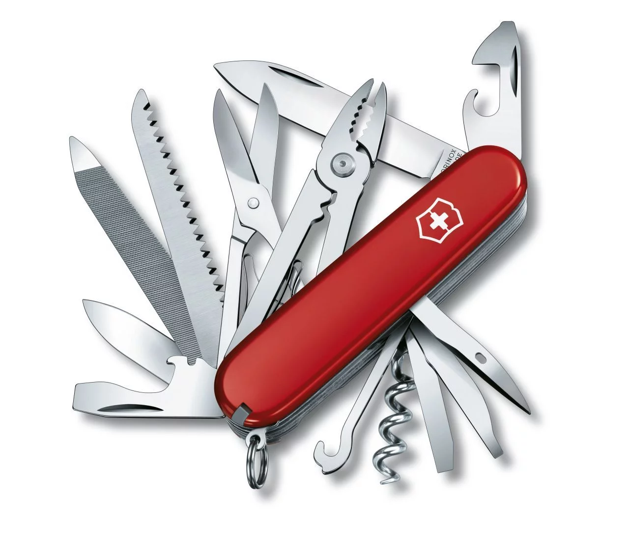 Zdjęcie produktu Scyzoryk Victorinox Handyman, 24 funkcji, dł.91mm, czerwony (1.3773)