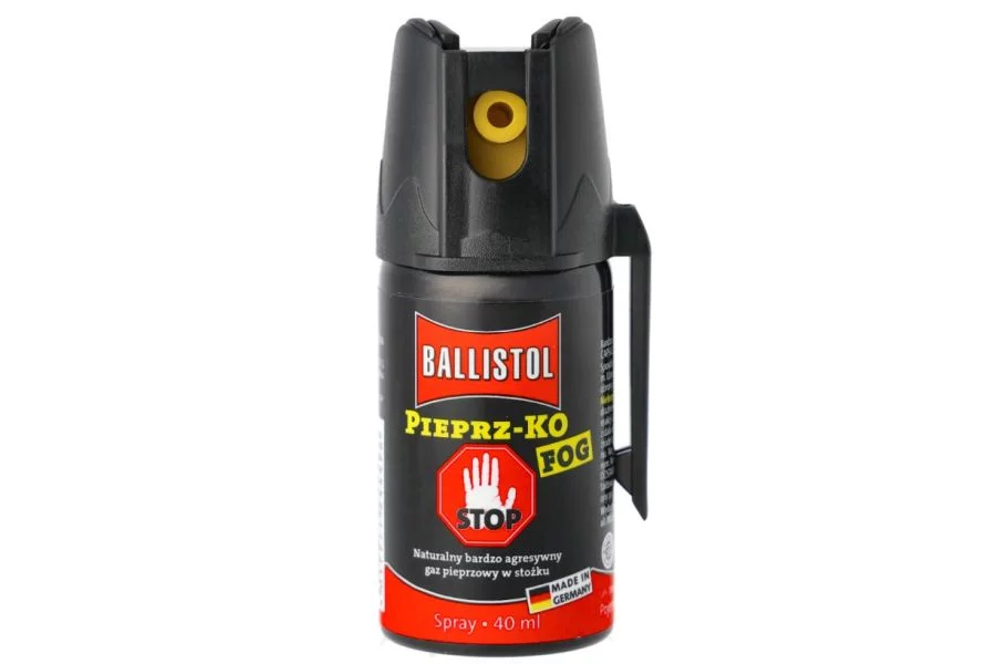 Gaz pieprzowy Klever KO Defenol Fog (stożek) 40 ml (24449 / 24450-PL)