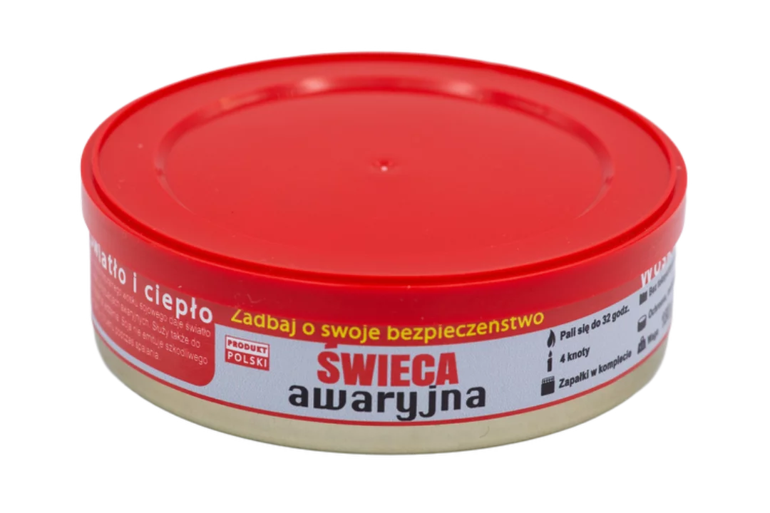 Świeca awaryjna przetrwania HASKE Pro 180g, 32h świecenia