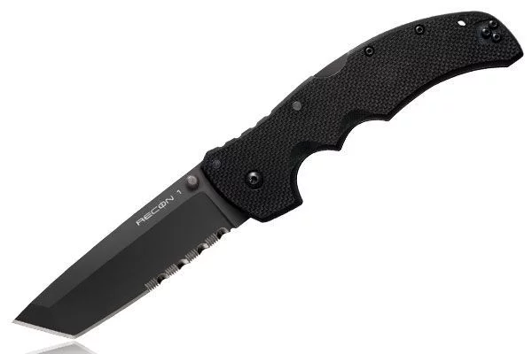 Zdjęcie produktu Nóż Cold Steel Recon 1 Tanto Point 50/50 Edge XHP Super Steel