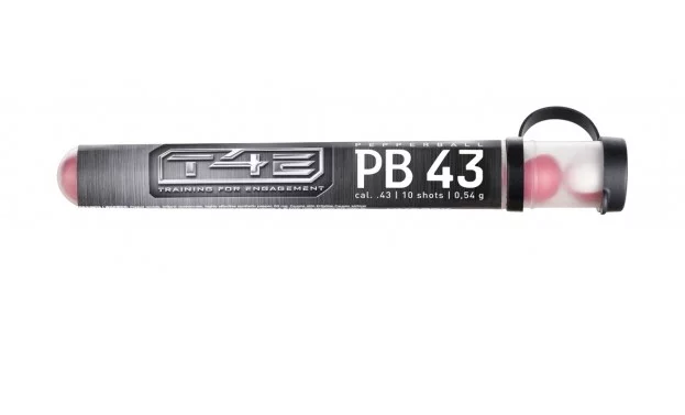 Zdjęcie produktu Kule pieprzowe Umarex T4E PB cal.43-10szt (2.4776)
