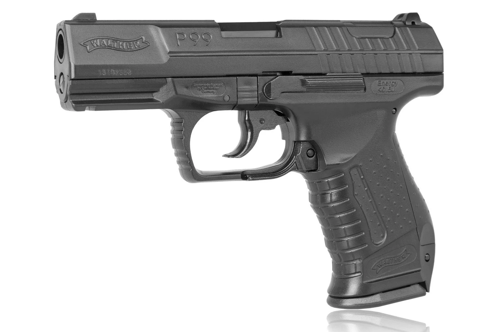Zdjęcie produktu Pistolet ASG Walther P99 sprężynowy czarny (2.5543)