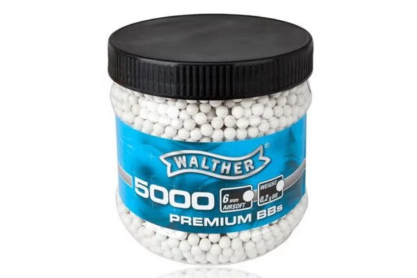 Zdjęcie produktu Kulki ASG 6 mm 0,20g Walther Premium 5000 szt.