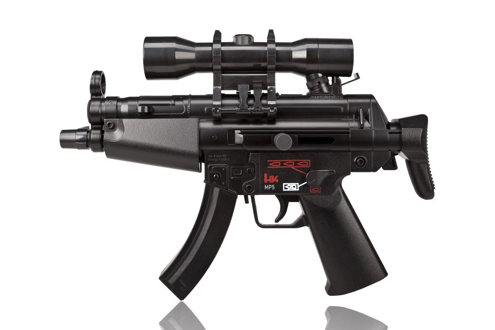 Zdjęcie produktu Pistolet maszynowy ASG Heckler & Koch MP5 SET elektryczny (2.5921)