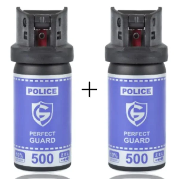 Zdjęcie produktu 2x Gaz pieprzowy Police Perfect Guard 500 - 40 ml. żel (PG.500)