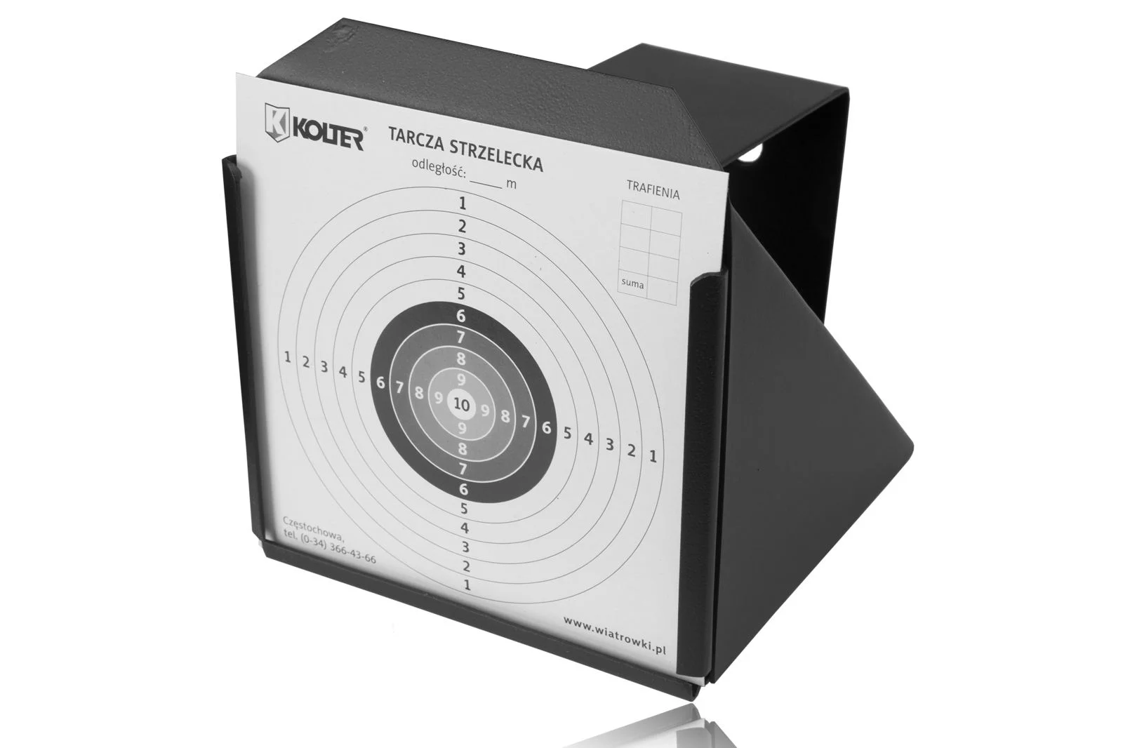 Zdjęcie produktu Kulochwyt metalowy K-14-5 - 14x14 cm wzmocniony stożek (3.0145)