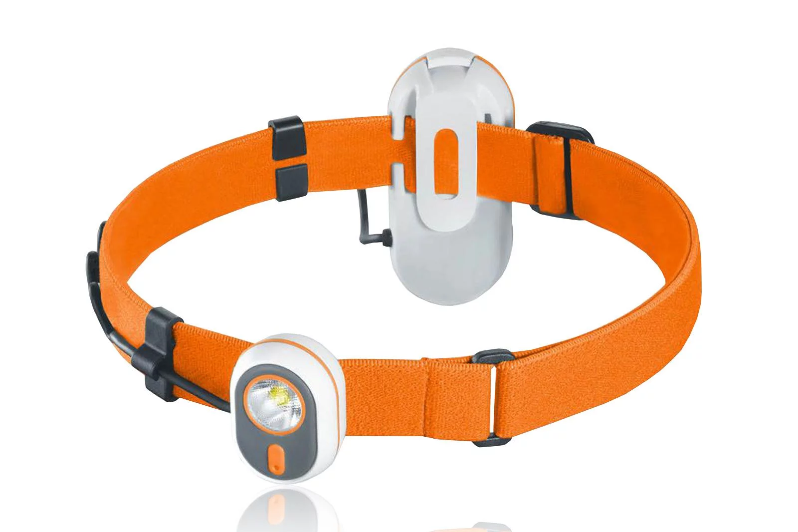 Zdjęcie produktu Latarka czołowa Alpina Sport AS01 Orange 7,5-75 lum. (3.7210)