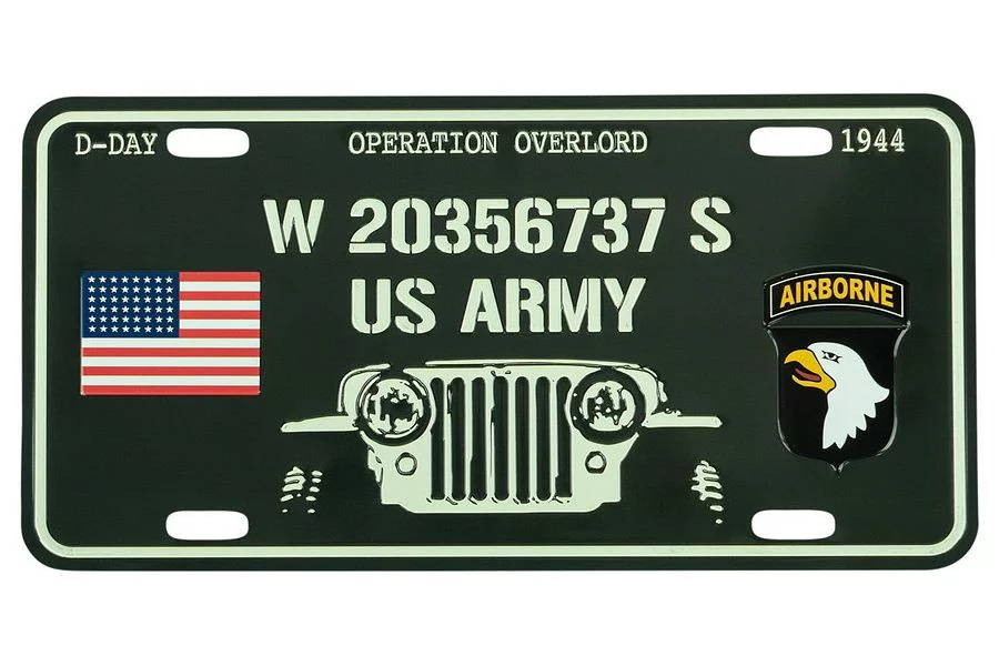 Zdjęcie produktu Tablica rejestracyjna D-Day Willys