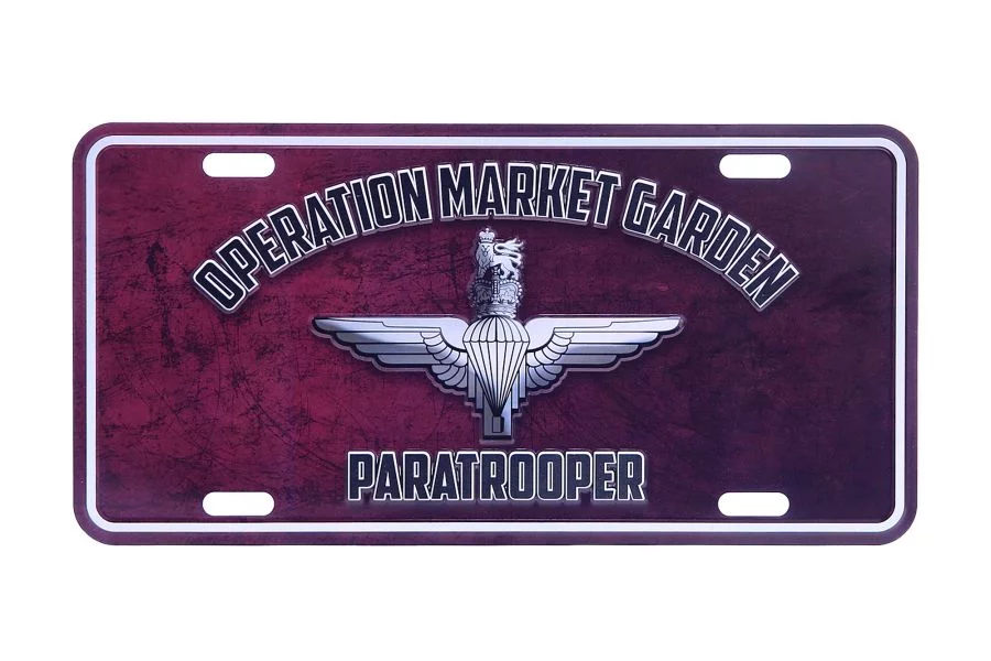Zdjęcie produktu Tablica rejestracyjna Operation MG Paratrooper