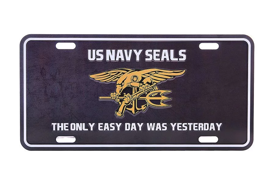 Tablica rejestracyjna US Navy Seals