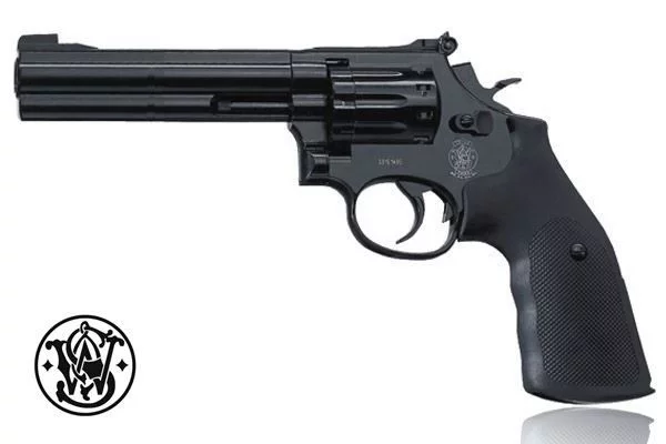 Zdjęcie produktu Wiatrówka SMITH&WESSON 586 6"" 4,5 czarny (448.00.00)