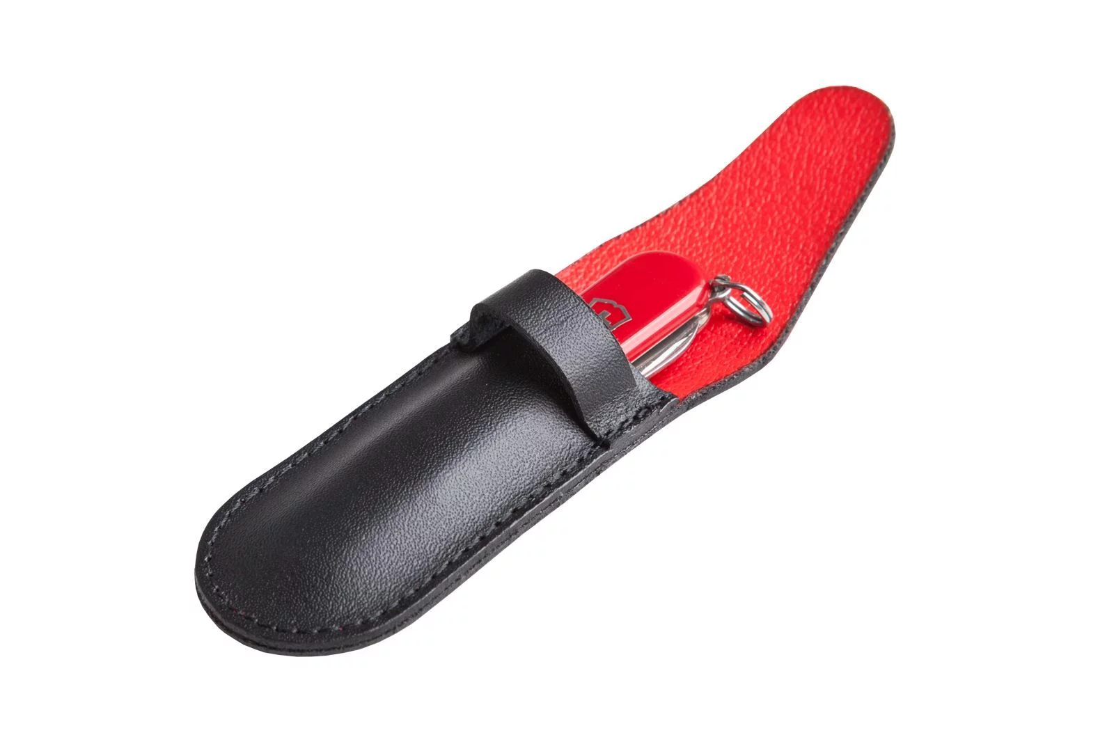 Zdjęcie produktu Etui na scyzoryki Victorinox, dł. 58 mm, skóra, czarne (4.0662)