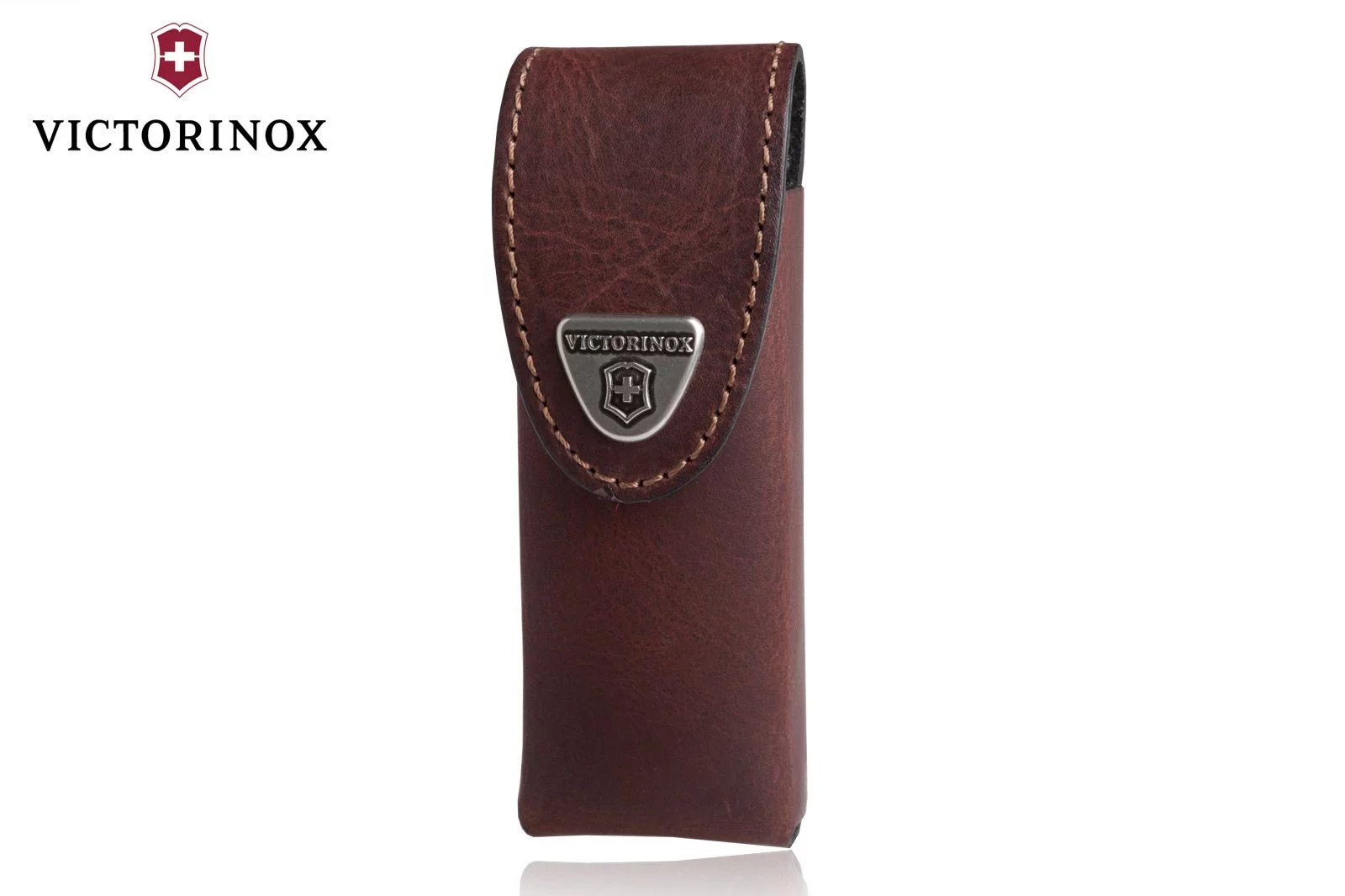 Zdjęcie produktu Etui na scyzoryki Victorinox,dł.110 mm, brązowe (4.0822.L)