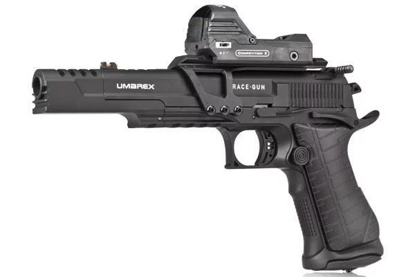 Zdjęcie produktu Pistolet wiatrówka UMAREX RACEGUN BlowBack kal.4,5 mm BB CO2mm + kolimator (5.8161-1)