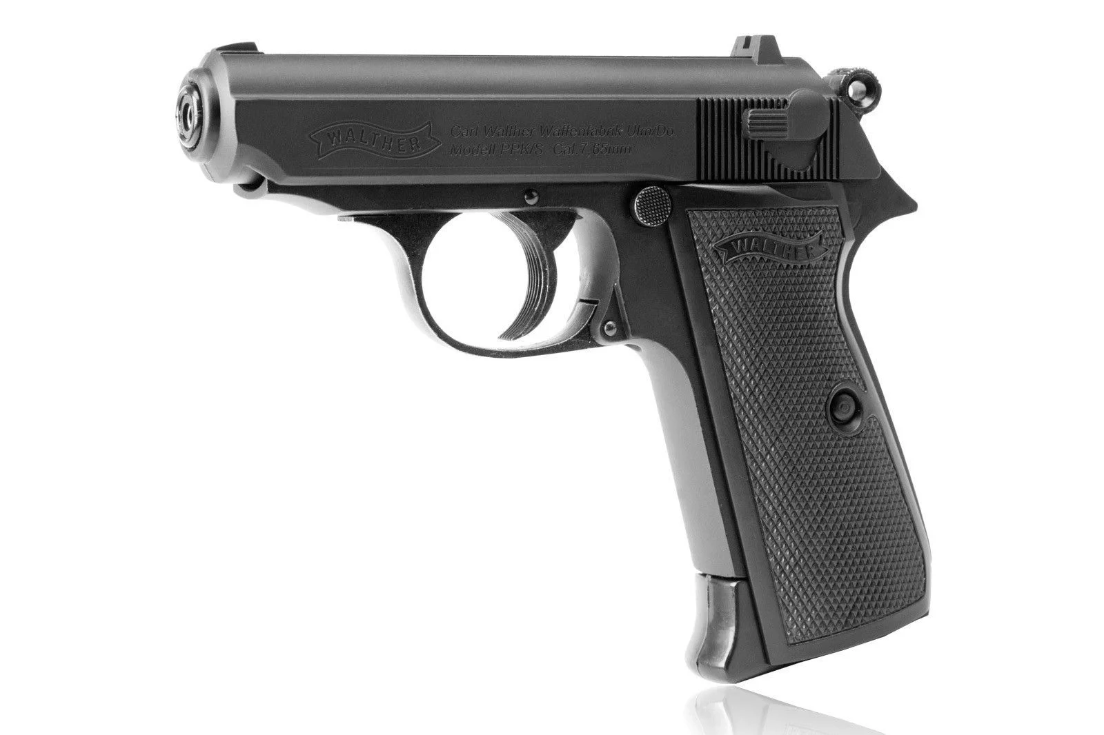 Zdjęcie produktu Pistolet wiatrówka Walther PPK/S 15-strzał. CO2 4,5 BB BlowBack (5.8315)