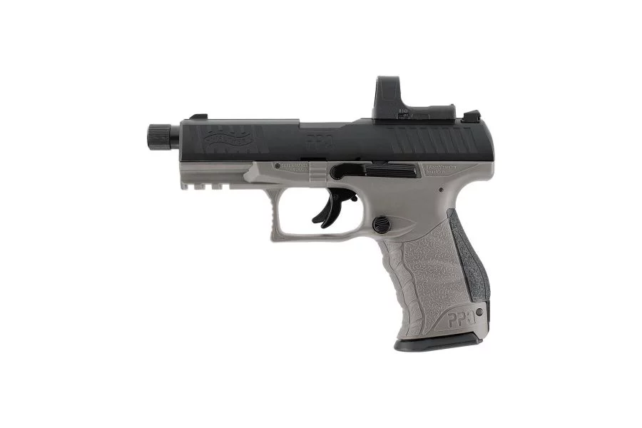 Zdjęcie produktu Pistolet wiatrówka WALTHER PPQ M2 Q4 TAC Combo 21-strzał. CO2 4,5 Diabolo (5.8420-1)