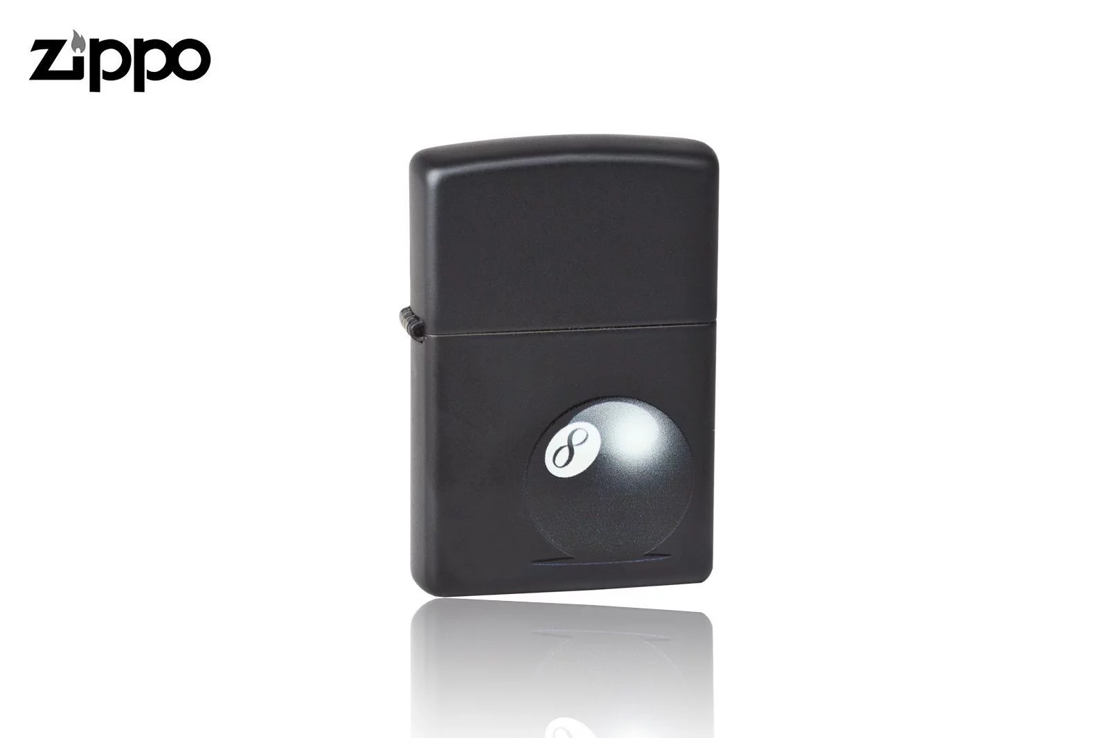 Zdjęcie produktu Zapalniczka Zippo 8 Ball, Black Matte