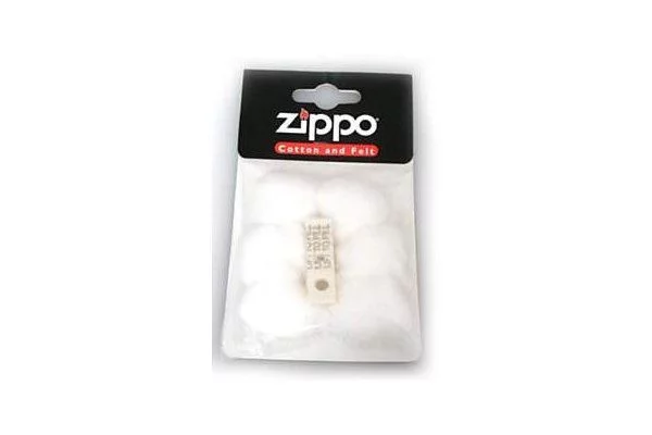 Zdjęcie produktu Wata bawełniana + filc do zapalniczki ZIPPO