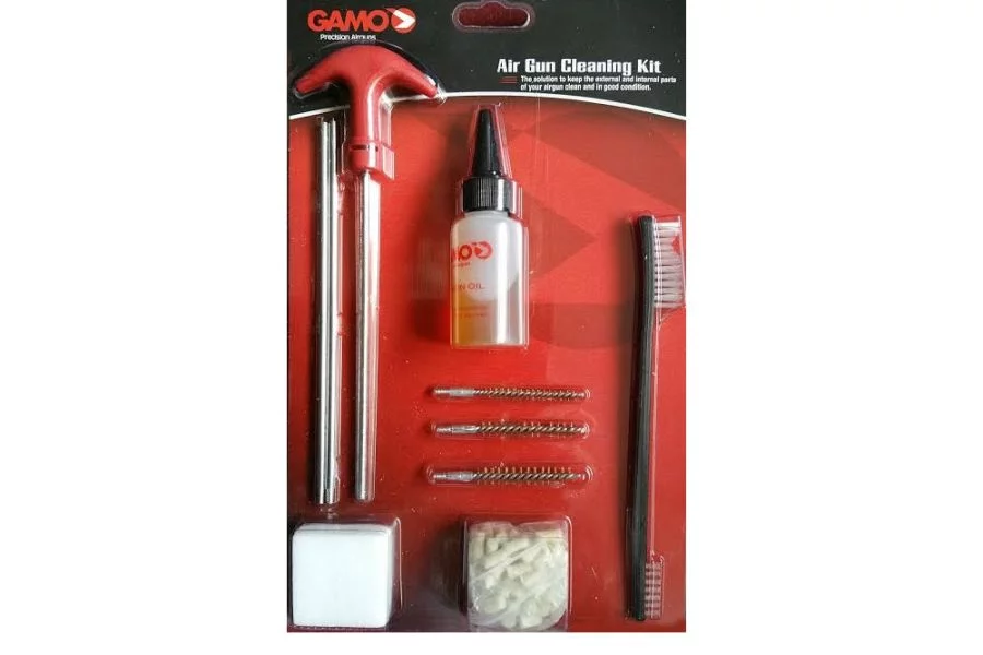 Zdjęcie produktu Zestaw Gamo do czyszczenia wiatrówek Kit Clampack - 10 elementów (6212460CP)