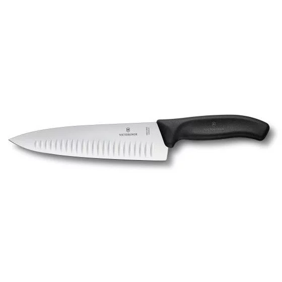 Zdjęcie produktu Nóż Victorinox do carvingu szeroki, 20cm, gładkie ostrze (6.8063.20B)