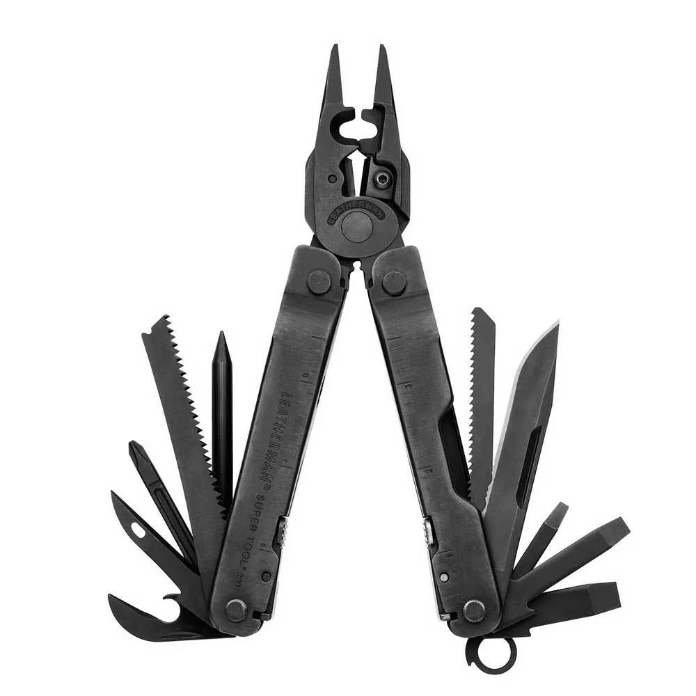 Zdjęcie produktu Multitool Leatherman SUPER TOOL 300 EOD Black - 19 narzędzi + etui molle brązowe (831368)