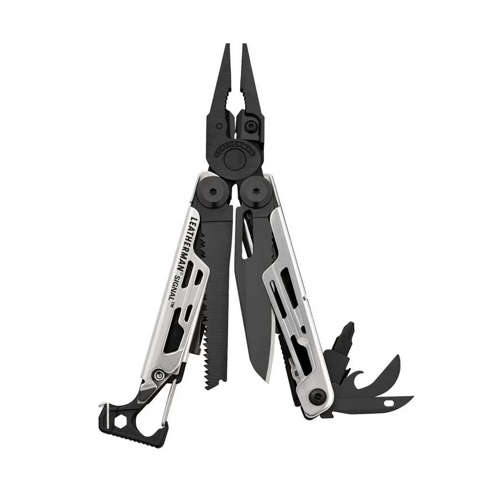 Zdjęcie produktu Multitool Leatherman SIGNAL Silver - Oksyda - 19 narzędzi + etui czarne (832625)