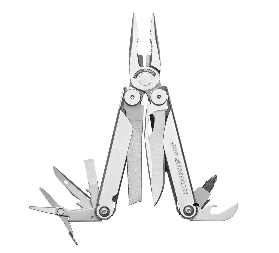 Zdjęcie produktu Multitool Leatherman CURL Stainless - 15 narzędzi + etui czarne (832932)