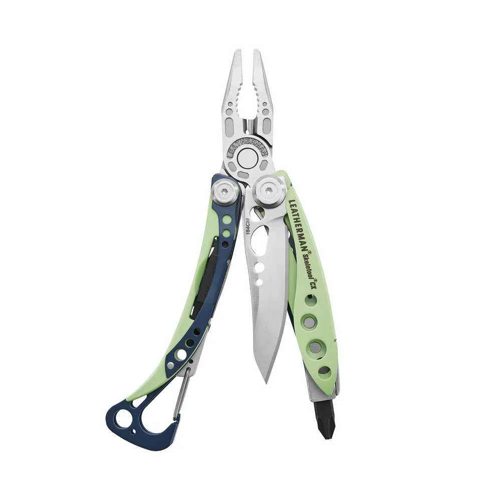 Zdjęcie produktu Multitool Leatherman SKELETOOL CX Verdant - 7 narzędzi (833123)