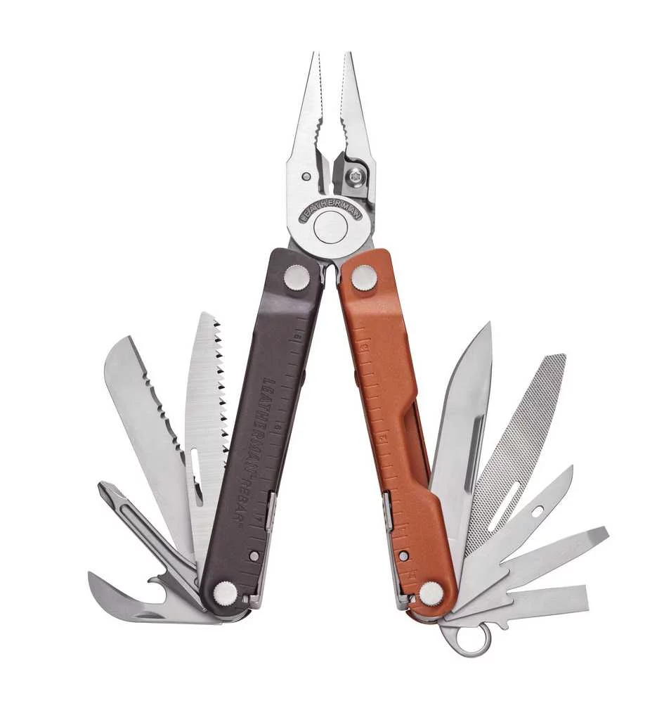 Multitool Leatherman Rebar Burnt Sienna - NEW 2025 - 17 narzędzi + etui czarne (833313)