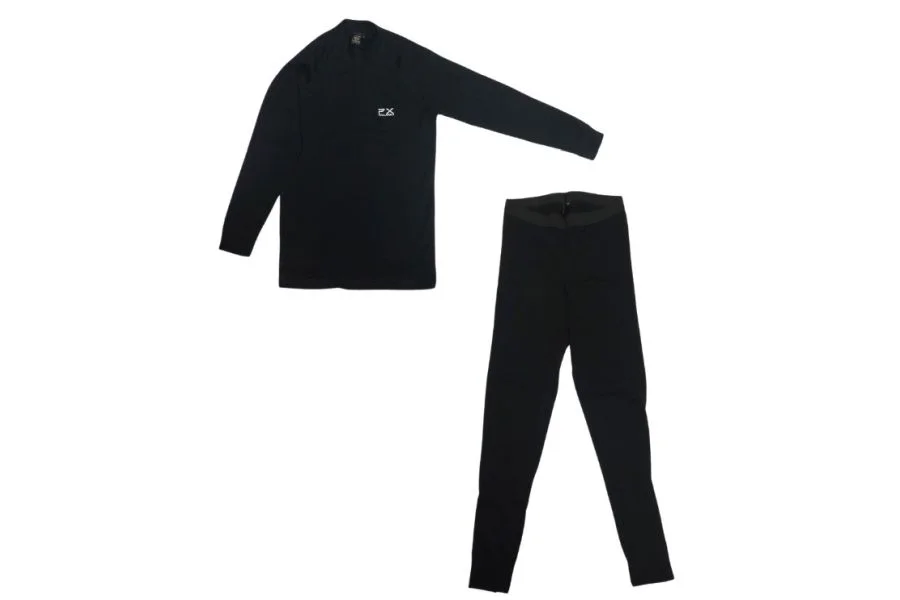 Bielizna termoaktywna Polandex - komplet czarna