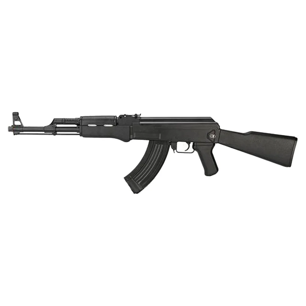 Karabinek AEG Cyma AK47 Tactical Black kal. 6mm (Komplet z Aku i ładowarką)