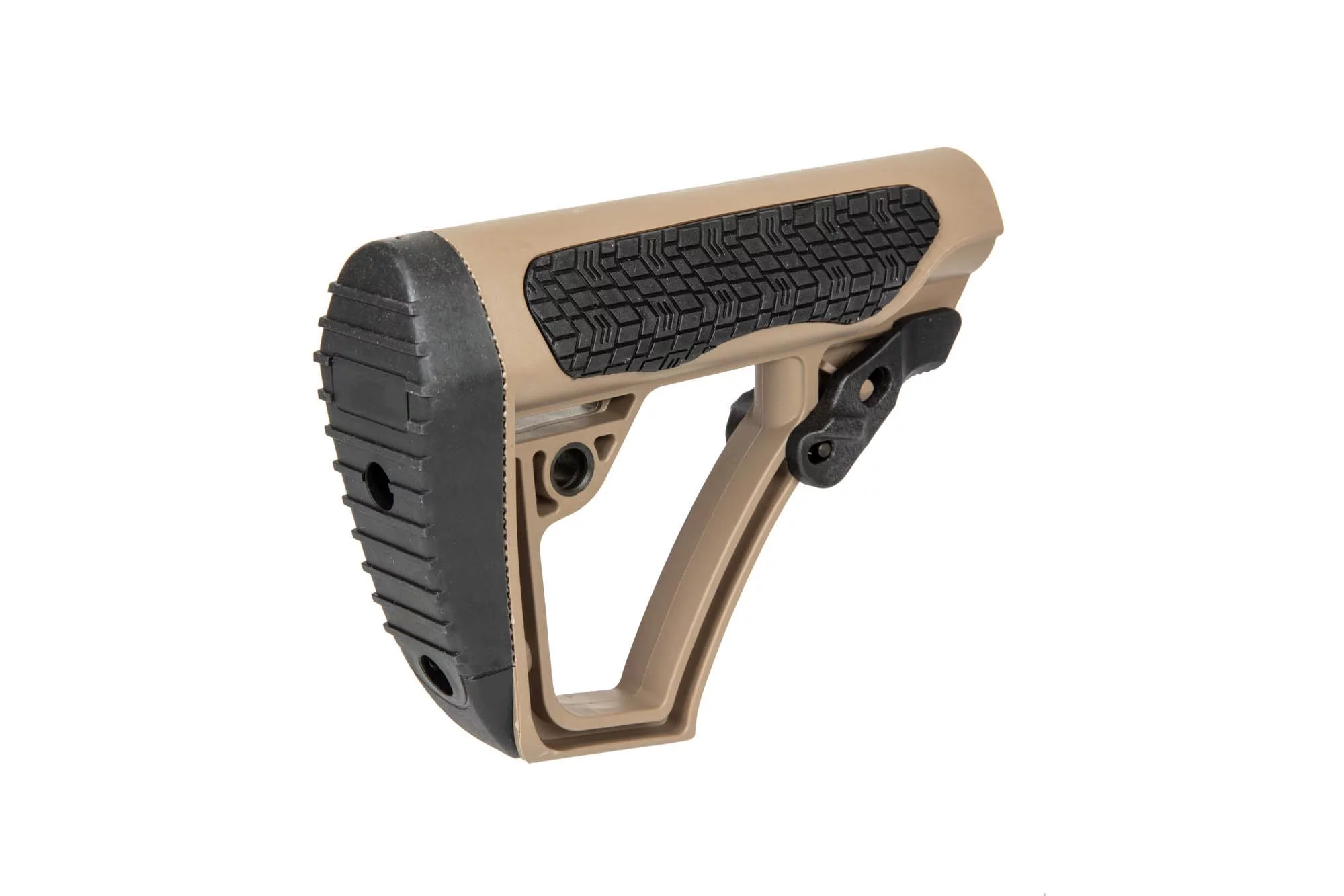 Zdjęcie produktu Polimerowa kolba HM0374 do replik M4/M16 - tan (DBY-09-030108)