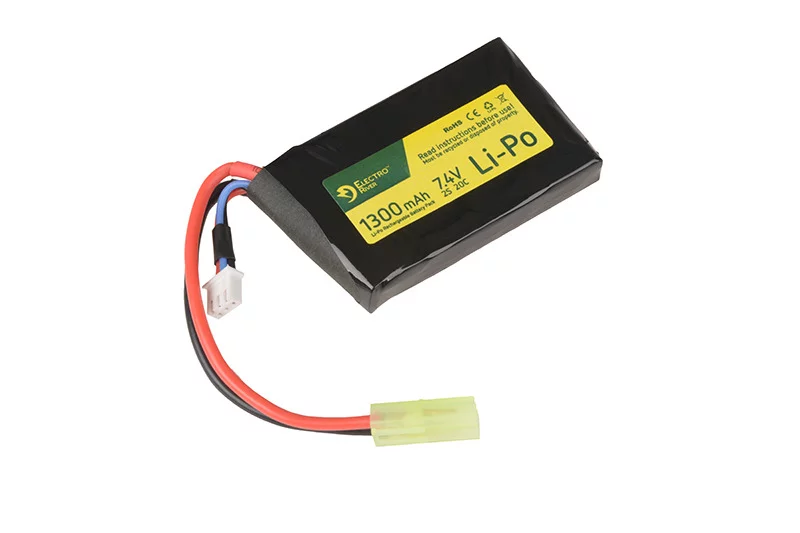 Akumulator LiPo 7.4V 1300mAh 1-modułowy 20/40C