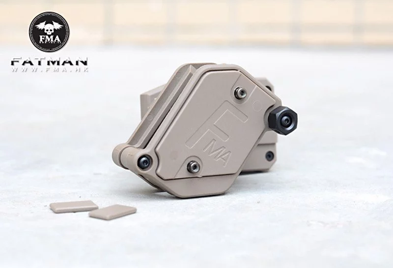 Wielopozycyjna, szybka ładownica na magazynek pistoletowy - dark earth (FMA-19-005597)