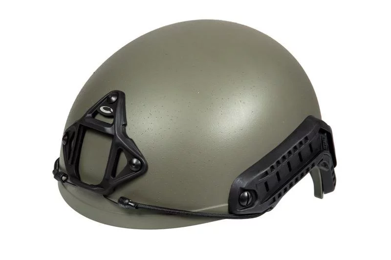 Zdjęcie produktu Hełm ASG - FMA Ballistic Aramid - Ranger Green (FMA-21-026802)