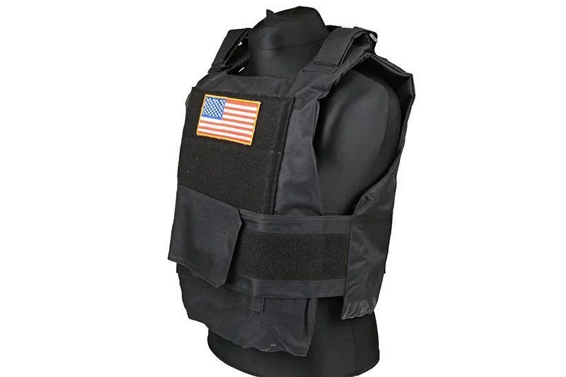 Zdjęcie produktu Kamizelka taktyczna Personal Body Armor - czarna (GFT-18-000367)