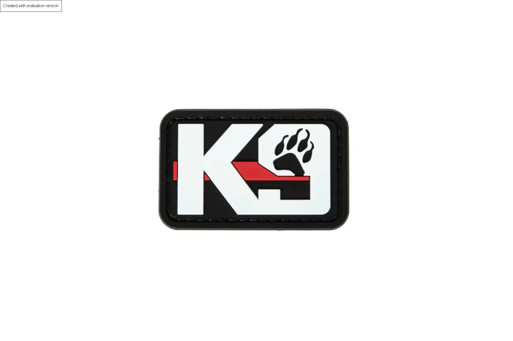 Zdjęcie produktu Naszywka PVC - K9 (GFT-30-035505)