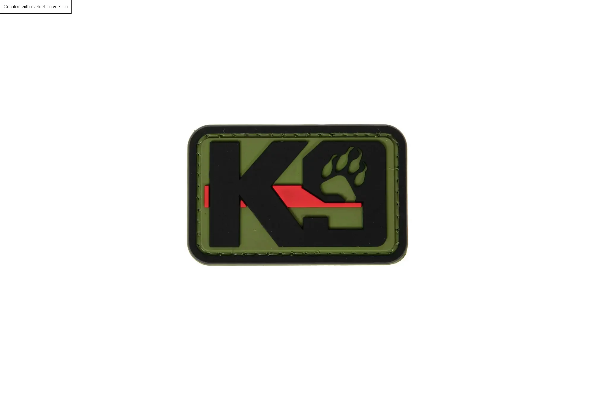 Zdjęcie produktu Naszywka PVC - K9 (GFT-30-035506)