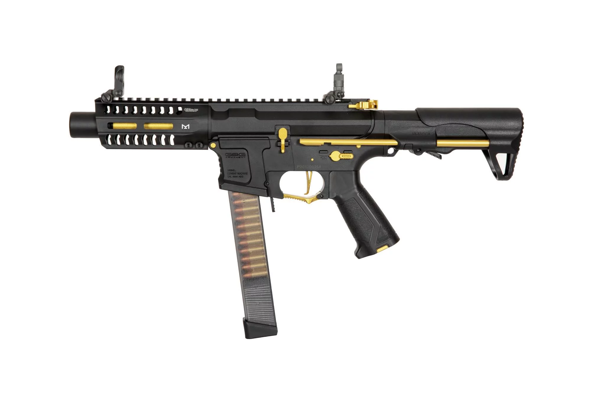 Zdjęcie produktu Pistolet maszynowy ASG G&G ARP9 - Stealth Gold (GIG-01-031894)